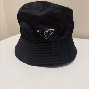 Prada Black Re-Nylon Hat